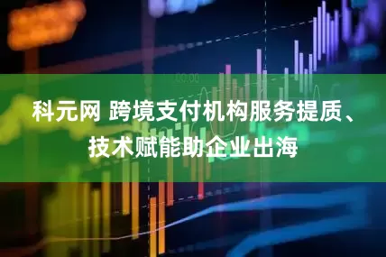 科元网 跨境支付机构服务提质、技术赋能助企业出海