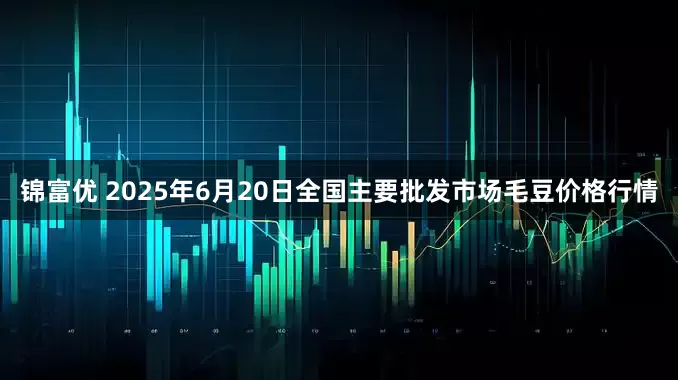 锦富优 2025年6月20日全国主要批发市场毛豆价格行情