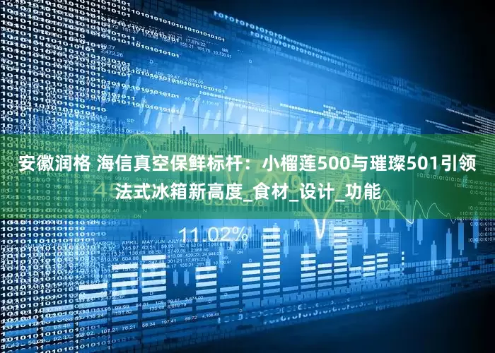 安徽润格 海信真空保鲜标杆：小榴莲500与璀璨501引领法式冰箱新高度_食材_设计_功能